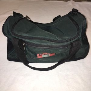 burgundy nike duffel bag